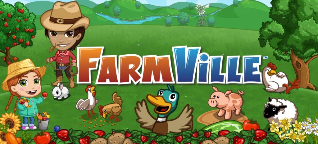 Zynga oyunu olan FarmVille