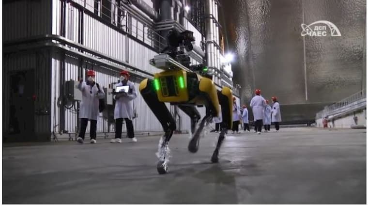 Spot Robot Kopek Çernobil'de Araştırmaya Gidiyor