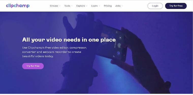 Online Video Boyutu Küçültme Sitesi Clipchamp